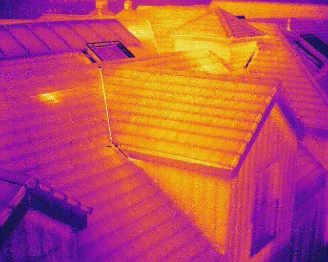 Thermal Imaging Roof Survey Image Macclesfield